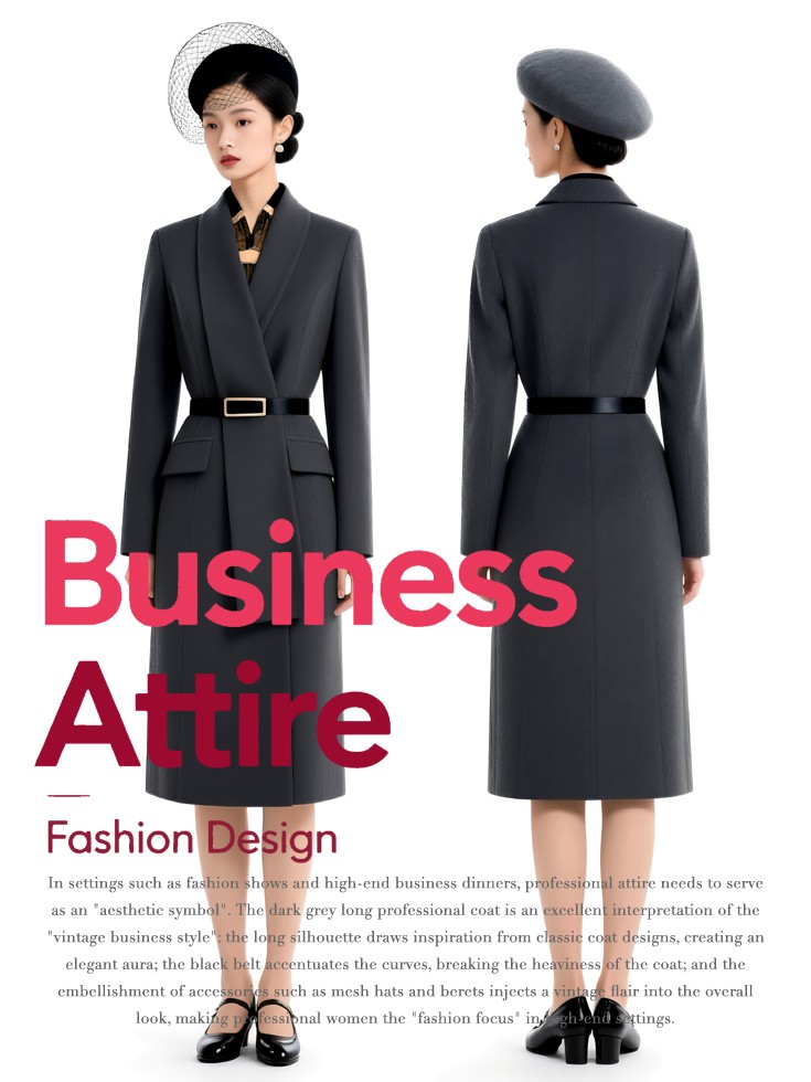 時尚女職業裝定制圖鑒：高端服務行業的形象密碼!