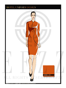 中餐廳領班制服設計圖117