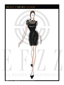酒店餐廳領(lǐng)班制服設(shè)計圖136