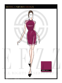 酒店中餐廳領班制服設計圖139