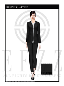 女時(shí)尚OL職業(yè)裝設(shè)計(jì)圖1080