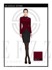 女時尚OL職業(yè)裝設計圖1083