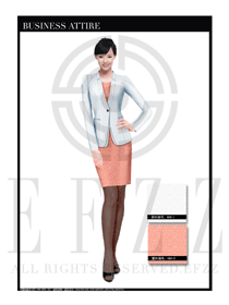 女時尚OL職業裝設計圖1092