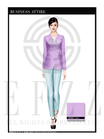  女時(shí)尚OL職業(yè)裝設(shè)計(jì)圖1101