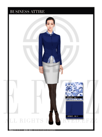 女時尚OL職業裝設計圖1104