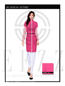女時尚OL職業裝設計圖1145