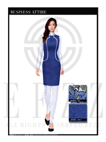 女時(shí)尚OL職業(yè)裝設(shè)計(jì)圖1147