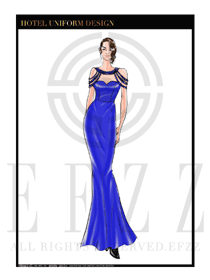 夜場ktv包房公主服設計圖770