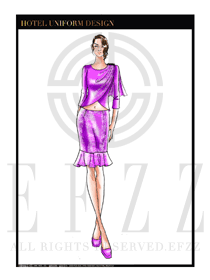 夜場ktv包房公主服設計圖779