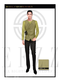 足療會所服務生制服設計圖561