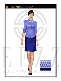 養生休閑會所服務生制服設計圖582