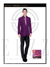 紫色炫彩酒店制服經(jīng)理職業(yè)裝設(shè)計(jì)圖415
