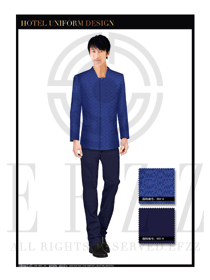 寶石藍男款酒店經(jīng)理職業(yè)裝款式圖421