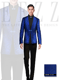 原創(chuàng)制服設(shè)計男款中餐服務(wù)員制服設(shè)計圖1044