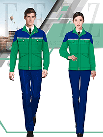 原創制服設計春秋工程服款式效果圖1248