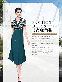 新款女職業裝夏裝制服設計圖857