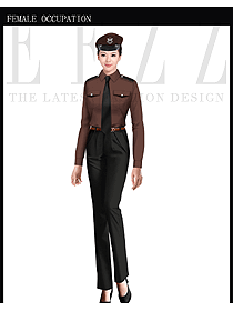 長袖保安服制服設計圖267