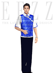 中餐服務員制服368