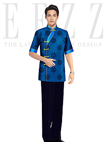 中餐服務員制服384