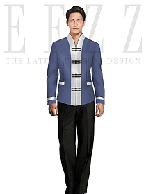 中餐服務員制服595