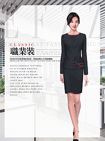 原創(chuàng)制服設(shè)計女職業(yè)裝夏裝款式圖906