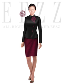 中餐服務員制服728