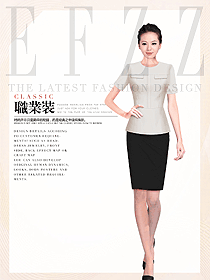 新款女職業裝夏裝制服設計圖790