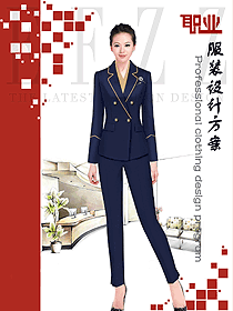 原創(chuàng)制服設(shè)計(jì)女秋冬職業(yè)裝設(shè)計(jì)圖1692