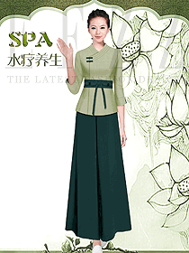 新款女款美容技師制服設計圖639