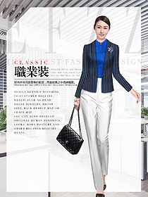 原創制服設計女秋冬職業裝制服設計圖1822