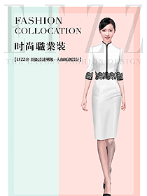 職業(yè)裝女裝套裝工作服圖片1062