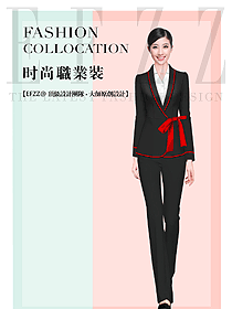 時尚白領職業小西裝設計圖1853