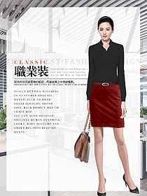 原創服裝設計女職業裝長袖襯衫款式圖433
