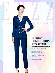 女秋冬職業裝設計圖1865