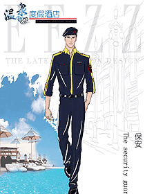 長袖男款保安服款式圖437