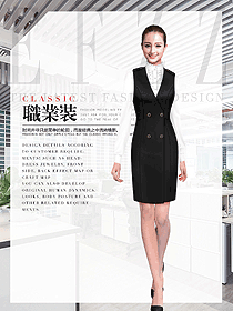 原創設計女職業裝馬夾設計圖366