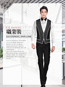 原創(chuàng)設(shè)計男職業(yè)裝馬夾制服設(shè)計圖148