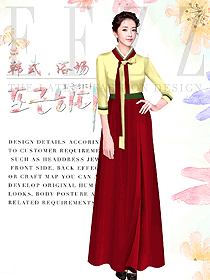 美容水療會(huì)所咨客制服設(shè)計(jì)圖575