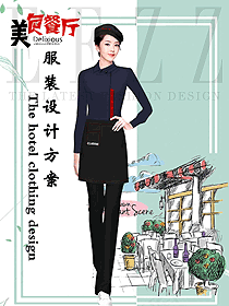 時(shí)尚快餐店服裝設(shè)計(jì)圖459