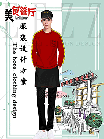 堂餐外賣派送店員制服設(shè)計(jì)圖464