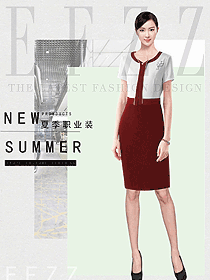 原創(chuàng)設計女夏裝制服設計圖1131