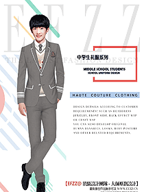 學(xué)生服校服設(shè)計(jì)效果圖211