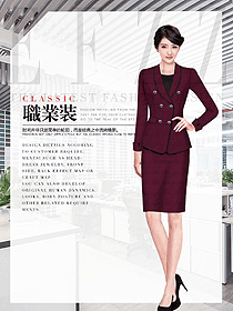 OL通勤裝女秋冬職業(yè)裝設(shè)計圖1898