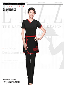 新款快餐店員工制服設計圖484