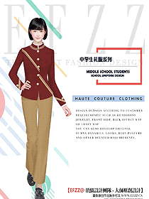 學生服校服設計效果圖308