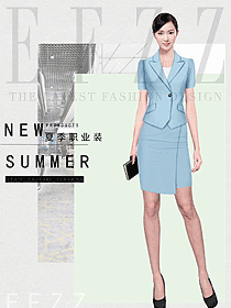 新款女職業裝夏裝服裝款式圖1150