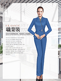OL通勤裝女秋冬職業裝設計圖1994