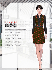 時尚女秋冬職業(yè)裝設計圖2001