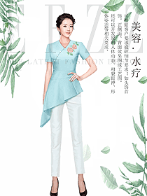 韓式汗蒸咨客制服設計圖590