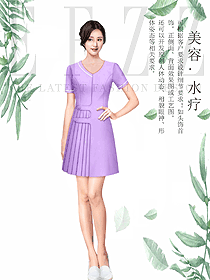 原創(chuàng)設(shè)計總臺收銀接待服裝款式圖508